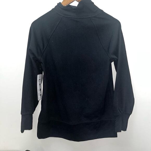 RBX Women's Jacquard Fleece Cowl Neck Top Size XS - Picture 4 of 5